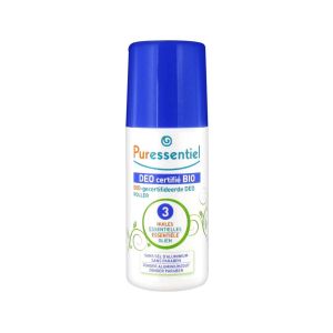 Puressentiel Déo Bio Roller Emulsion Flacon 50 Ml 1