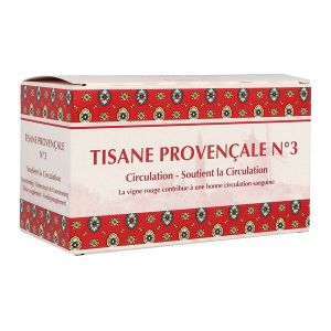 TISANE PROVENCALE N° 3 CIRCULATION Sachet, complément alimentaire à base de plantes, bt 24