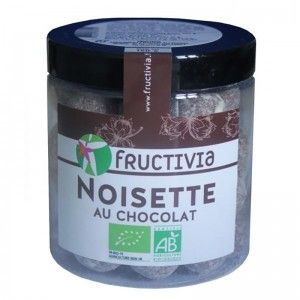 Fructivia - Noisette au chocolat BIO - pot de 150 g