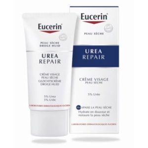 EUCERIN CREME VISAGE 5% UREE TUBE 50 ML 1