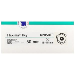 FLEXIMA KEY SUPPORT Support porte-poche, diamètre 50 mm (ref. 62050FR), bt 10