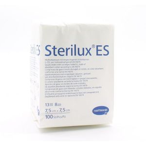 STERILUX NST 8pl13F 7,5x7,5 - Sachet 100