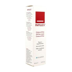 PAPULEX CREME Crème antiacnéique, antiinflammatoire, séborégulatrice et matifiante, tube 40 ml