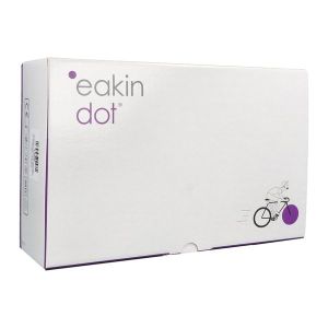 EAKIN DOT SYSTEME 1 PIECE CONVEXE POCHE OUVERTE MAXI Poche vidable, système 1 pièce, support convexe, à découper, 15 mm à 60 mm (ref. 840203), bt 10
