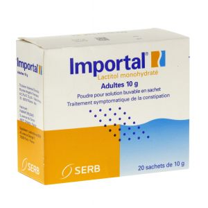 Importal 10 G (Lactitol) Poudre Pour Solution Buvable En Sachets (20)