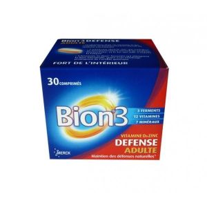 Bion 3 Defense Adultes 30 comprimes