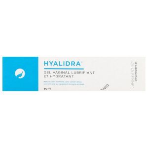 HYALIDRA Gel vaginal lubrifiant et hydratant, tube 30 ml