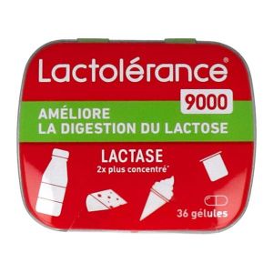 LACTOLERANCE 9000 GELULE 36