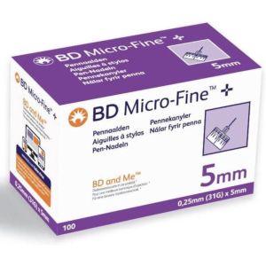 MICRO - FINE ULTRA Aiguille pour stylo injecteur, stérile, G31, 5 mm (ref. 325107), bt 100