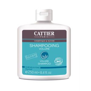 Cattier Shampoing sans sulfate volume BIO - flacon 250 ml