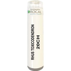 Rhus toxicodendron 20ch tube granules 4g rocal