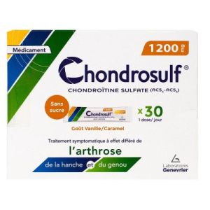 Chondrosulf 1200 Mg Sans Sucre Gel Oral Edulcore Au Xylitol B/30
