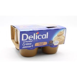 Delical Floridine Creme Dessert Cafe - Nouvelle Formule Preparation Pot 200 G 4