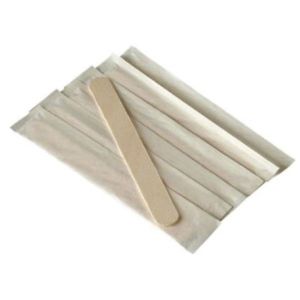 COMED ABAISSE LANGUE Abaisse-langue en bois, emballé individuellement (ref. 25 105 00B), adulte, bt 50