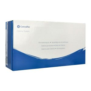 NATURA PLUS INVISICLOSE POCHE OUVERTE STANDARD Poche vidable avec filtre, système 2 pièces, opaque, diamètre 45 mm (ref. 423382), bt 30