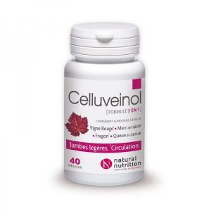 Natural Nutrition - Celluveinol - 40 gélules