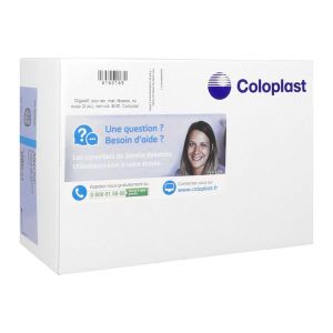 ALTERNA PLUS SYSTEME 2 PIECES FERMEE Poche Maxi fermée, filtre intégré, système 2 pièces, opaque, diamètre 60 mm, bt 30