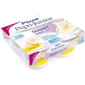 Picot Pepti-Junior Ma Creme Dessert Sans Lait Banane Pot 100 G 4