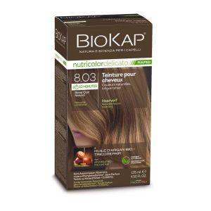 Biokap Nutricolor Delicato Rapid 8.03 Blond clair naturel - 135 ml