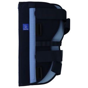 LIGAFLEX IMMO NOUVELLE VERSION Attelle de genou d'immobilisation en extension du genou, 3 volets, taille 1, unité