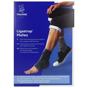 LIGASTRAP MALLEO NOUVELLE VERSION Chevillère ligamentaire de contention, à sanglage fonctionnel, taille 3, unité