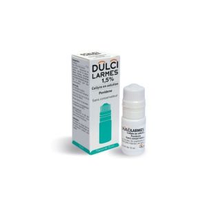 Dulcilarmes 1,5% (Povidone) Collyre En Solution 10 Ml En Flacon Compte-Gouttes