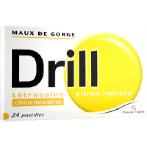 DRILL CITRON MENTHE PASTILLE B/24