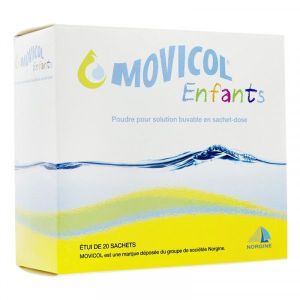 Movicol Enfant (Macrogol 3350) Poudre Pour Solution Buvable En Sachets-Dose B/20