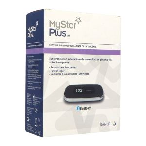 Mystar Plus Kit : Lecteur + Mystar Sylkfeel Autopiqueur + Bgstar Solution De Controle 1