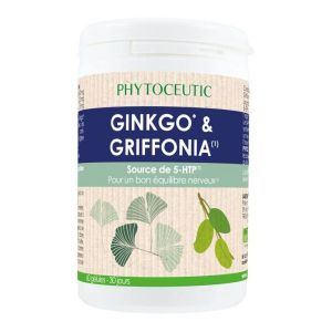 Phytoceutic Ginkgo Griffonia - 60 gélules