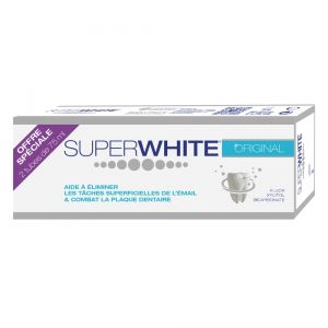 Superwhite Original Dentifrice Blancheur Blanchissant Et Anti Plaque 2X75Ml