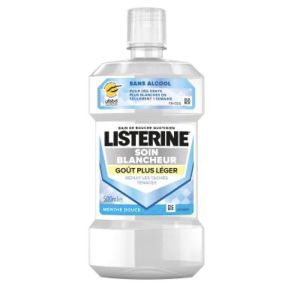 Listerine Soin Blanch Gout Plus Leg 500Ml