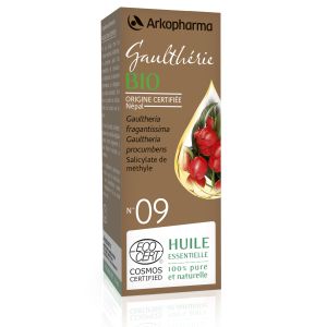 Arkoessentiel Huile Essentielle Gaultherie Bio Premium Flacon 10 Ml 1