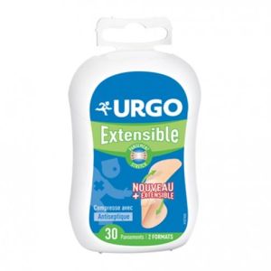 Urgo Pansements Extensibles - 6Pans 3,4*7,2Cm Et 24 Pans 2*7,2Cm 30