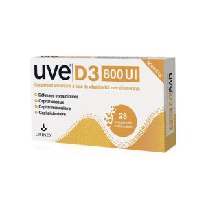 UVE D3 800UI CPR ORODISP 28