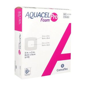 AQUACEL FOAM PRO PANSEMENT BOITE 8*8 CM 10