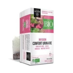 DAYANG INFUSION BIO CONFORT URINAIRE Mélange de plantes pour tisane, infusette, bt 20