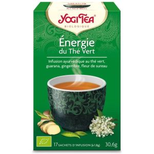Yogi Tea Energie du thé vert BIO - 17 infusettes