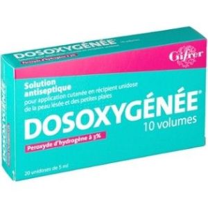 Dosoxygenee 10 Volumes Solution Pour Application Cutanee En Recipient Unidose B/20