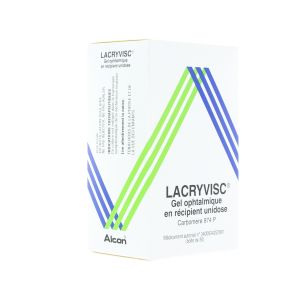 LACRYVISC (carbomère 974P) gel ophtalmique 0,5 g en récipient unidose B/30