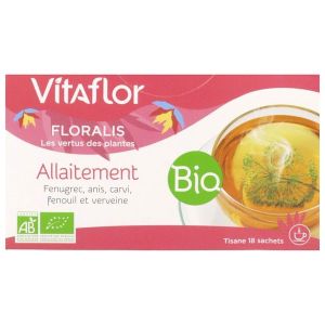 Vitaflor Bio Tisane Allaitement Baby Sachet 1,5 G 18
