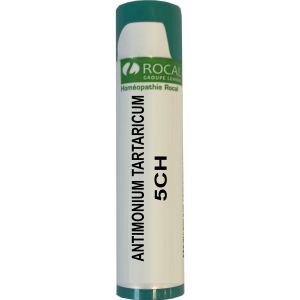Antimonium tartaricum 5ch dose 1g rocal