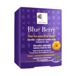 Blueberry Vision Et Fonctionnement Oculaire Optimal Comprime 120