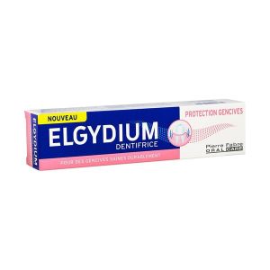 Elgydium Protection Gencives Gel Dentifrice Brosse Tube 75 Ml 1