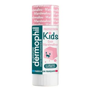 DERMOPHIL PHYTO DERMATOLOGIQUE PROTECTION LEVRES KIDS Stick labial, saveur marshmallow, stick 4 g