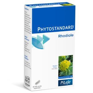 PILEJE Phytostandard® - Rhodiole - 60 gélules 60 gélules végétales