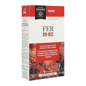 Dayang Fer B9 B12 - 30 gélules