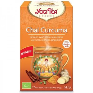 Yogi Tea - Chai Curcuma BIO - 17 sachets