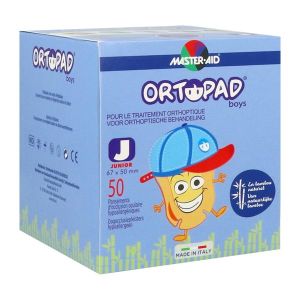 Master-Aid Ortopad Boys Junior Grand Motifs Pansement 67*50 Mm 50