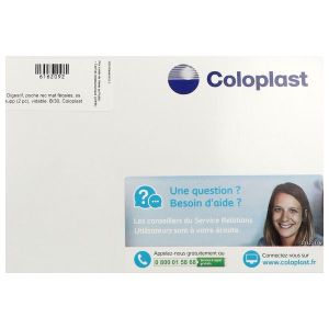 Sensura® Click - Boîte de 30 poches vidables opaques maxi (650 ml) avec filtre et clamp intégré - diamètre 40 mm Référence: 103649